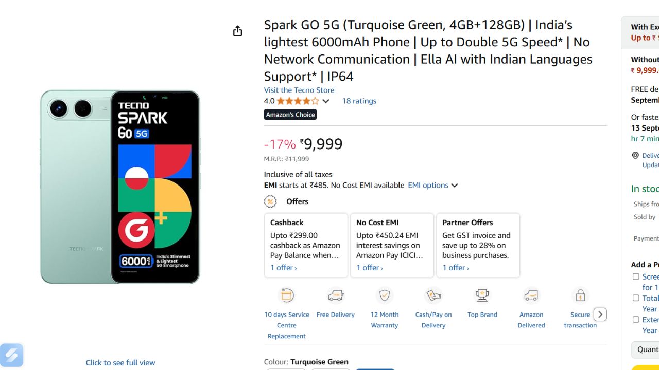Top 10 Best Selling Budget Phones on Amazon Today